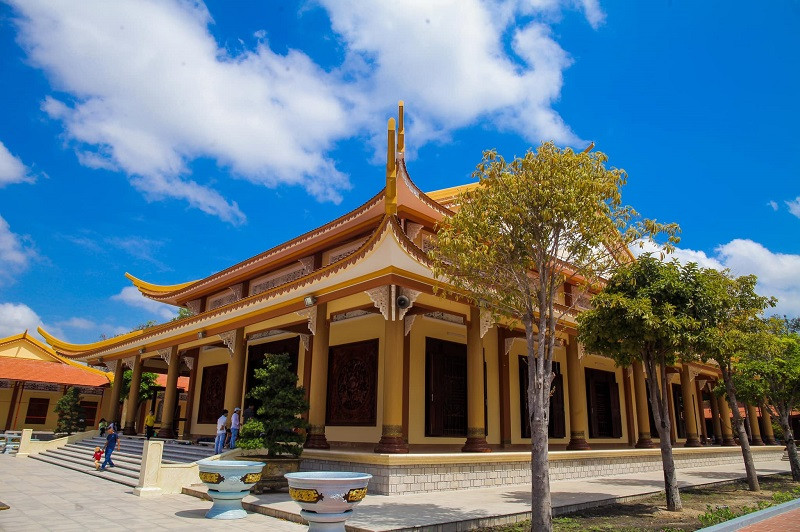 Lối kiến trúc độc đáo của Thiền Viện 