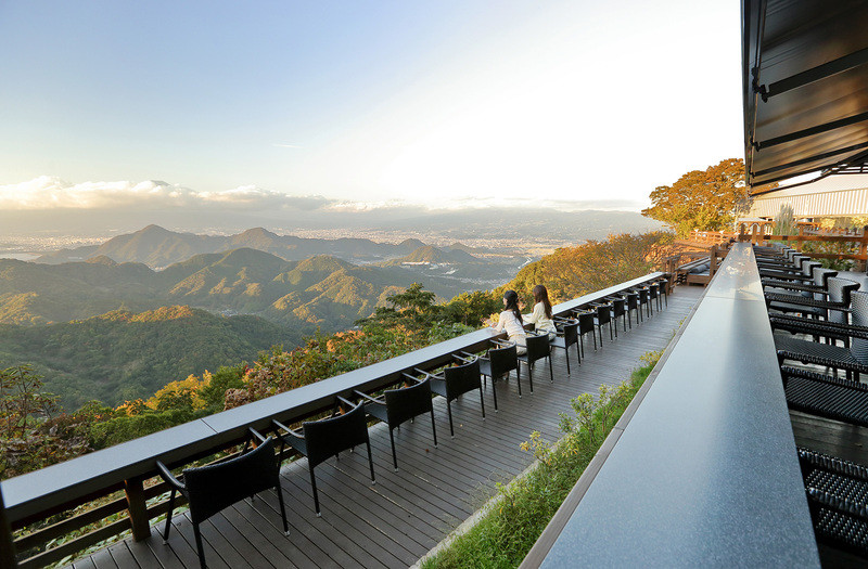 Khung cảnh tuyệt vời ở Fujimi Terrace 